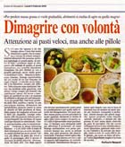 Dimagrire in modo sano
